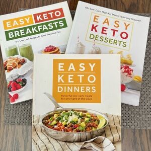 Carolyn Ketchum Easy Keto Book Trio